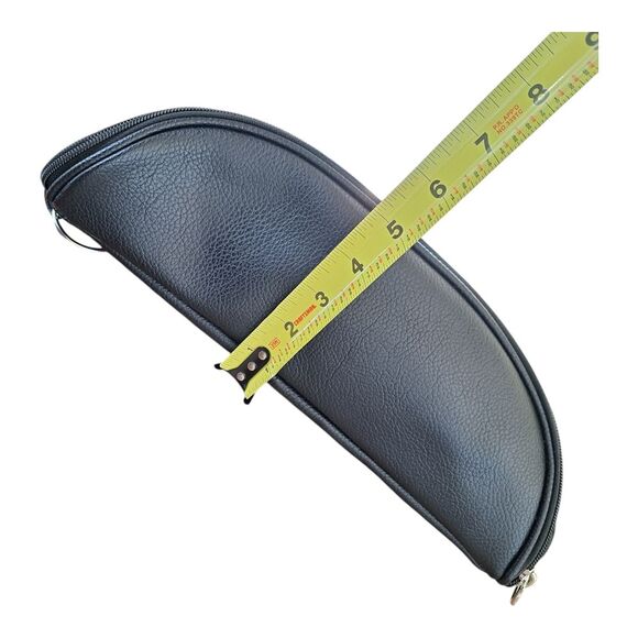 Ulta Beauty Black Sling Bag Crossbody NWT Striped Strap Pebbled Vegan Leather - Picture 9 of 10